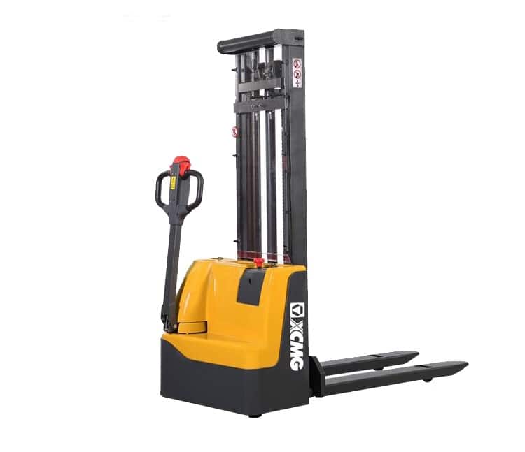 XCMG Electric Stacker 1.6 ton walking pallet stacker forklifts XCS-PW16 for sale